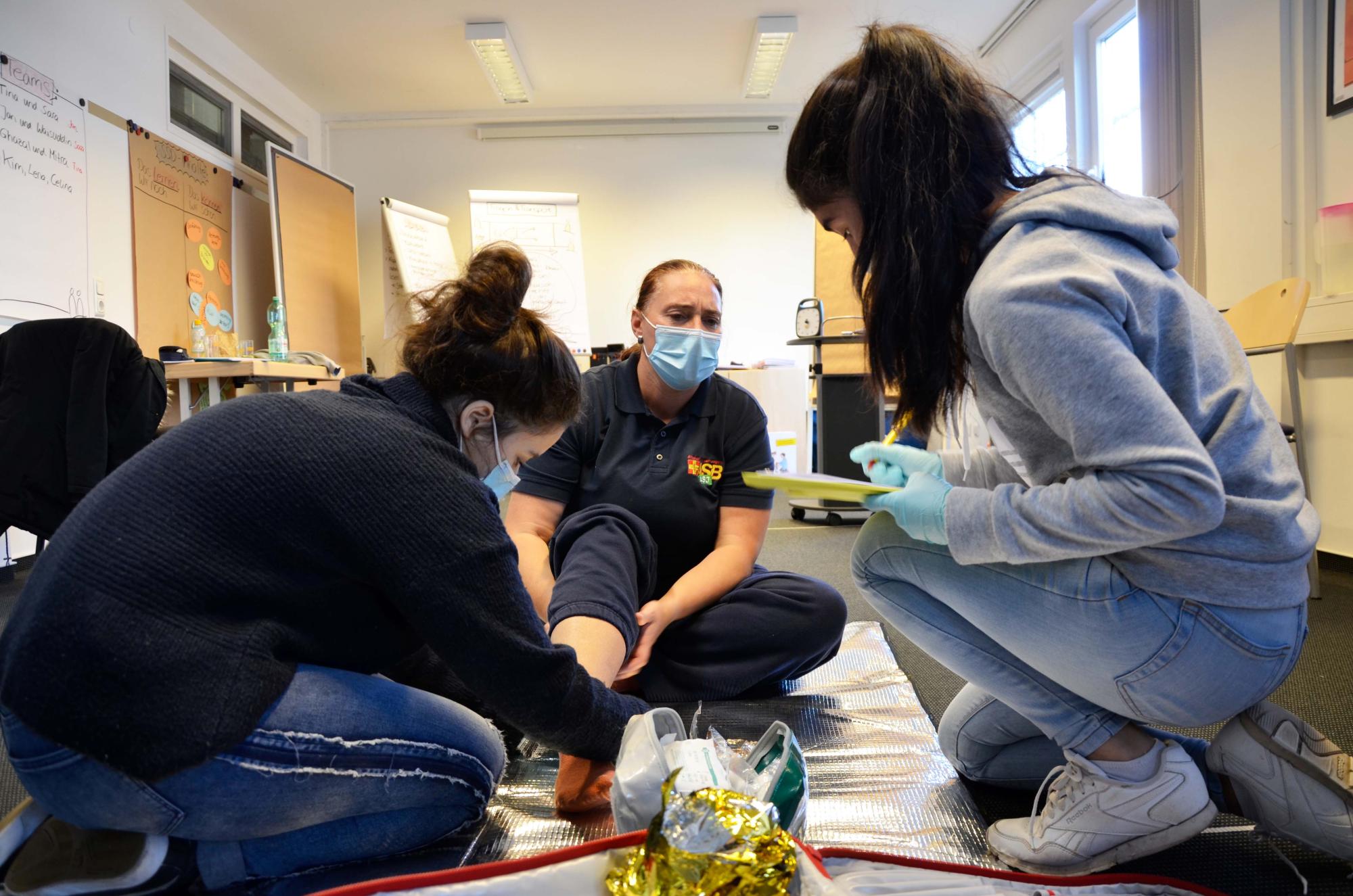 Zuwachs beim ASB-Schulsanitätsdienst an der Bertha-von-Suttner-Schule